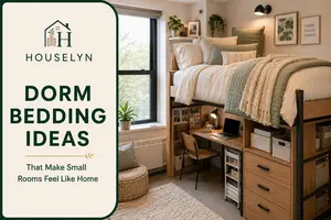 Discover dorm bedding ideas that make small rooms feel like home. Learn how to create a cosy, stylish, and practical college dorm with smart bedding, storage, and decorating tips.