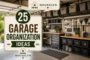 Discover 25 garage organization ideas to maximize storage, organize tools, reduce clutter, and create a more functional garage.