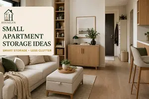 Practical small apartment storage ideas for kitchens, bedrooms, living rooms, entryways and more, with smart solutions that reduce clutter without overcrowding your home.