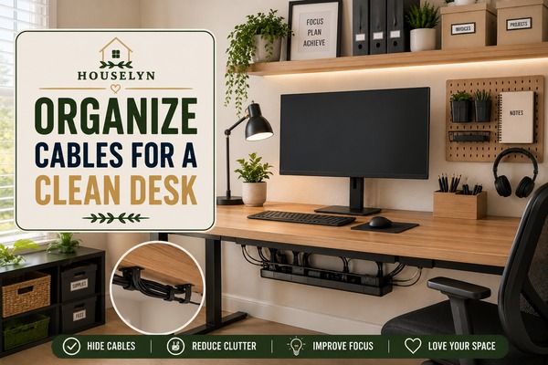 Home office organization ideas featuring cable management, wall storage, and organized desk setup. home-office-cable-management.jpg