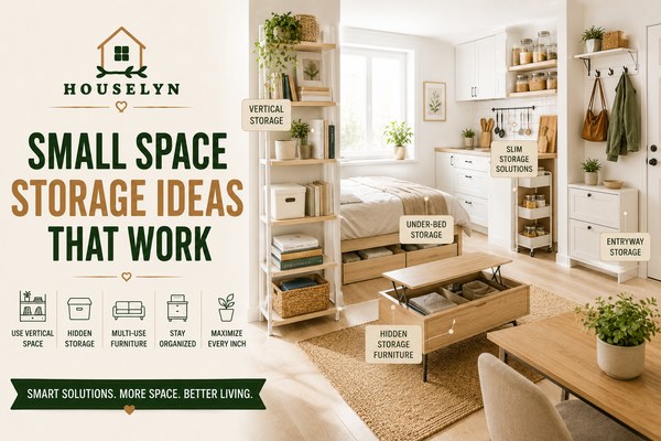 Small space storage ideas featuring vertical shelving, storage furniture, and organized apartment living. small-space-storage-ideas-that-maximize-every-inch.jpg